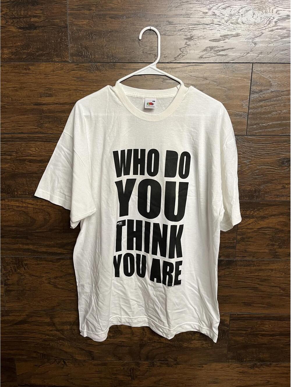 Y2K Spice Girls T-shirt Who Do You Think You Are Tee XL